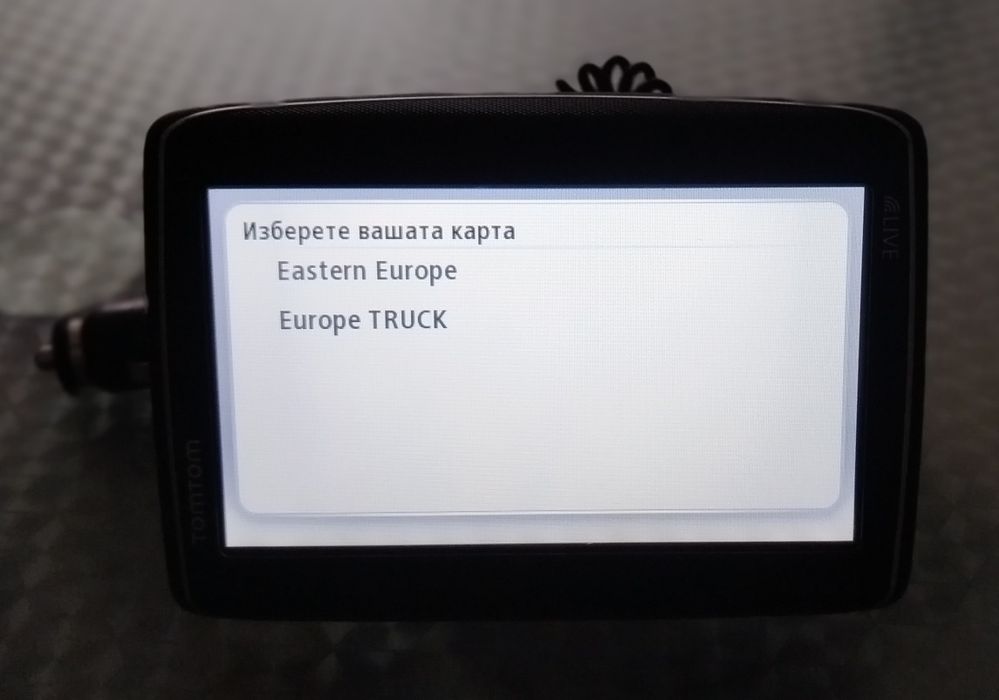 TomTom Go 825 live Truck