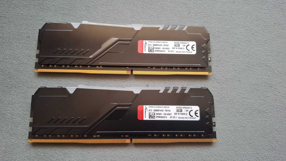 Kit memorie Kingston Fury 2x8Gb 16Gb RGB
