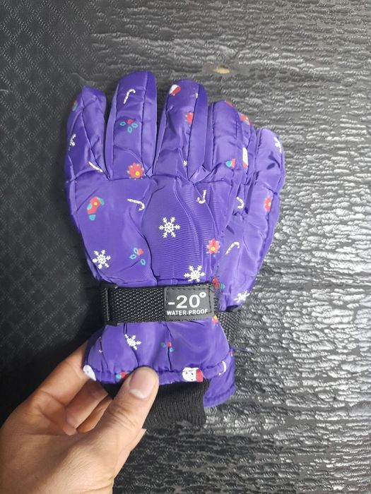 Водонепроницаемые зимние теплые детски девочки