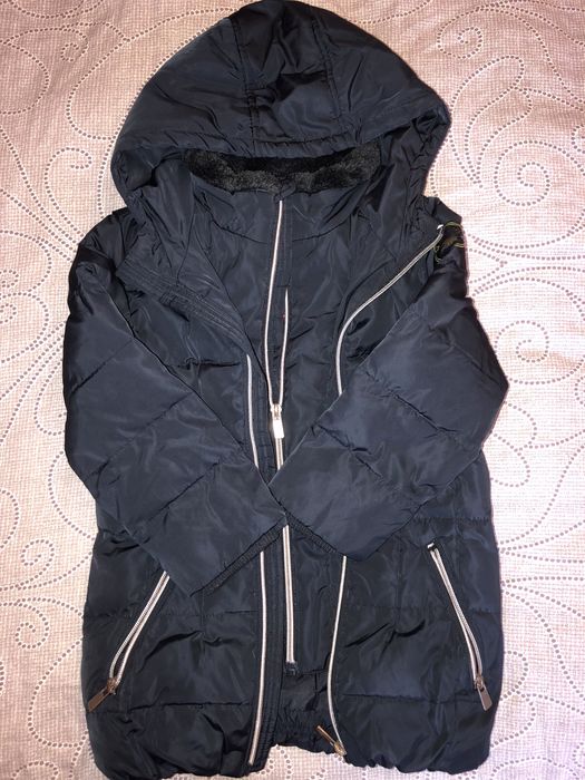 Geaca de iarna cu puf, pt. fete, (C&A) nr.110, 3-4 ani