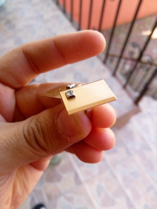 Butoniere cămăși din argint aurit