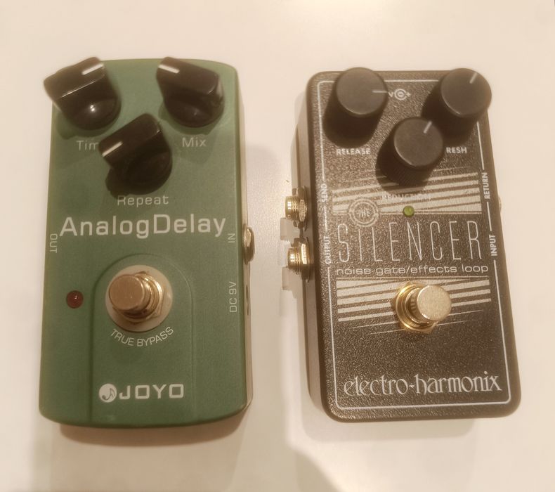 Продавам ефекти за китара