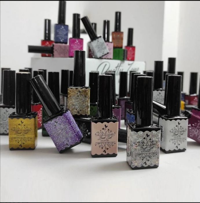 48 цвята гел лак + Топ + База Най- здравият гел лак !!!