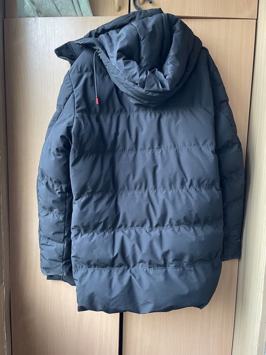 Чёрная куртка зимняя