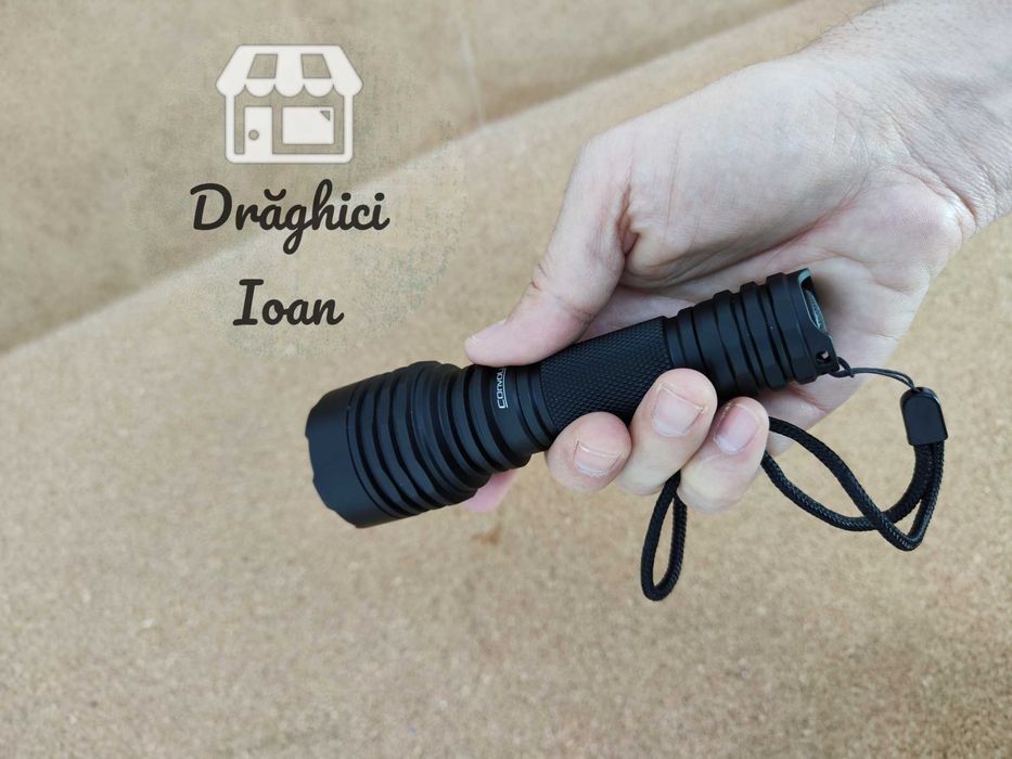 Convoy C8+ Lanterna PROFESIONALA cu Led SST40 pana la 820m / 2000 lm