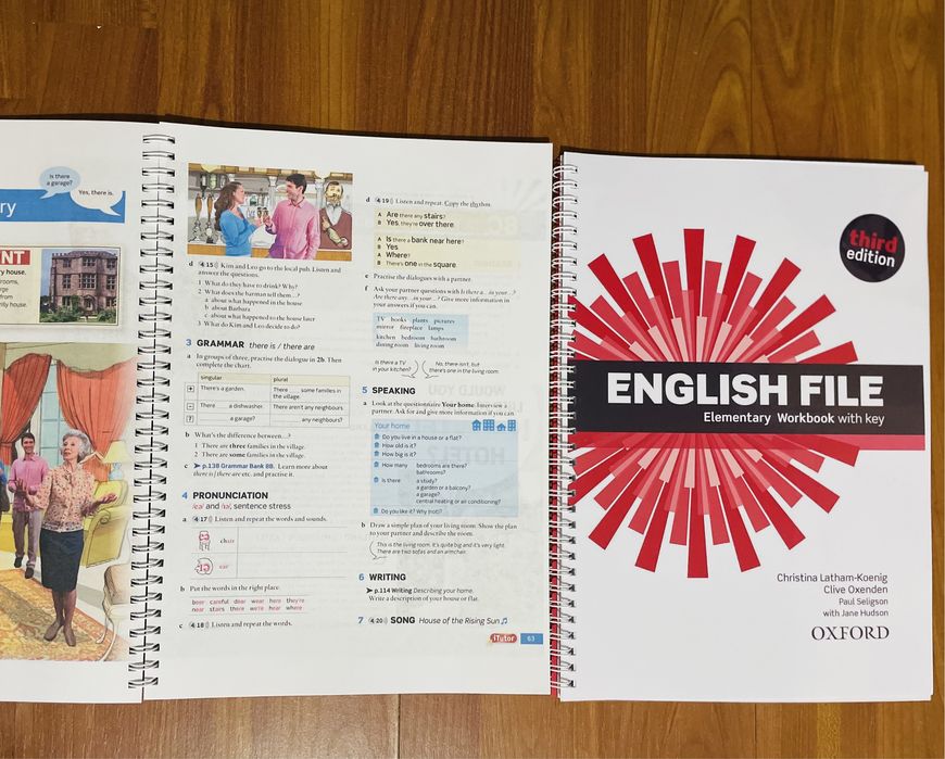 English file third edition elementary beginner pre intermediate все ур