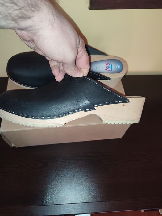 Сабо от естествена кожа - Швеция - 46 номер