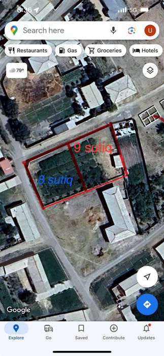 17 sotix yarmi sotiladi . So'tixi 2000$ dan