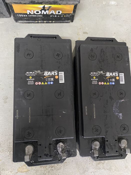 Аккумуляторы для большегрузов