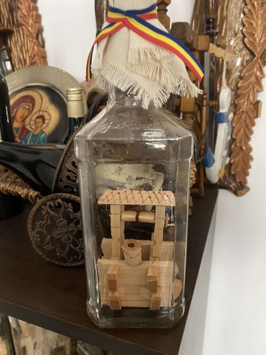 Sticle ornamentale țuică/pălincă