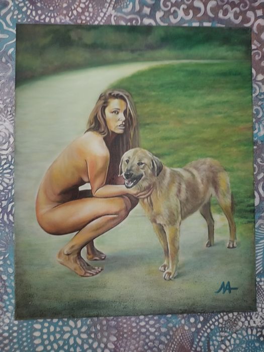 Продам картину "Друзья"