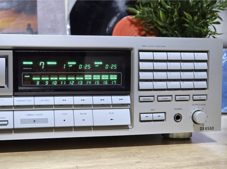 Cd player ONKYO integra DX-6550, hi-end, vârf de serie, argintiu Black