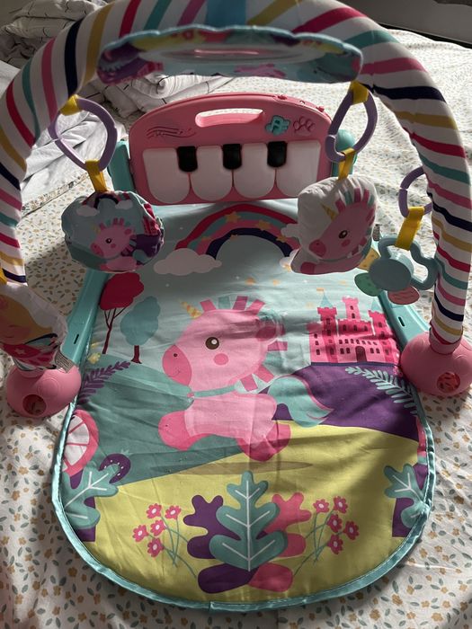 Активна гимнастика Kikkaboo Piano Pink Rainbow