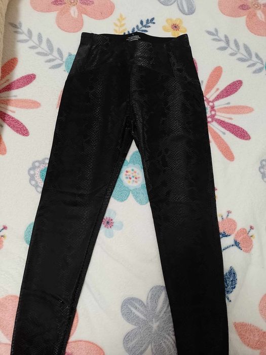 Colanti imitație piele s,m model deosebit