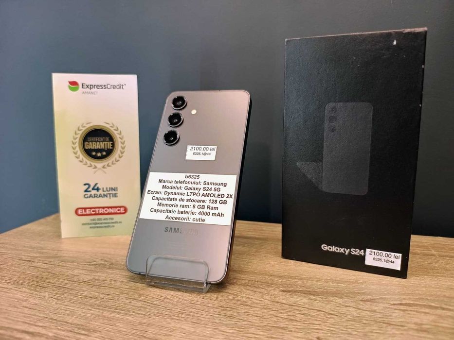 (AG51) Samsung Galaxy S24 5G b6325 - Garantie 2 ani!