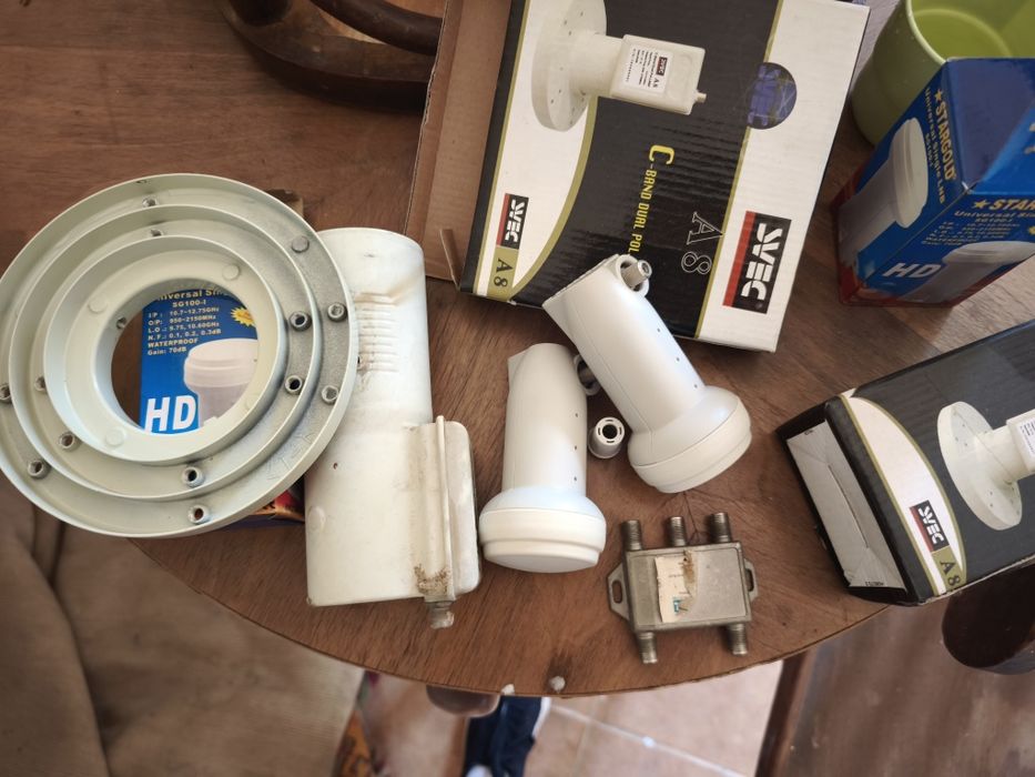 для параболических антен головки и другое