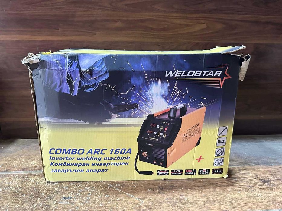 Комбиниран инверторен заваръчен апарат WELDSTAR COMBO ARC 160