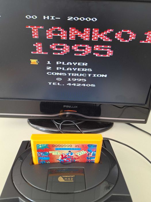 18 in 1, caseta discheta clasica cu joc pentru consola TV