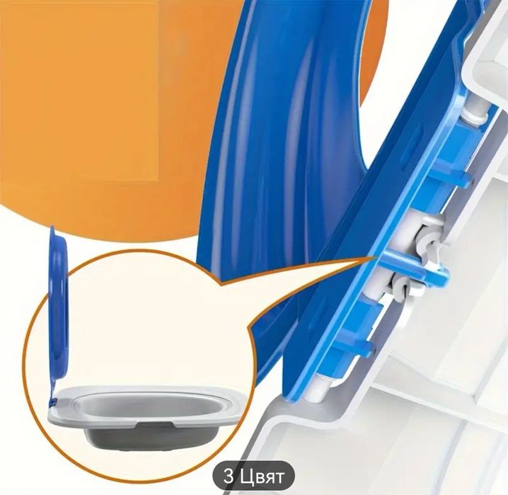 Преходна седалка за тоалетна за котки