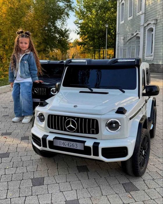 Детский электромобиль : Самый большооой Mercedes Benz G63 AMG