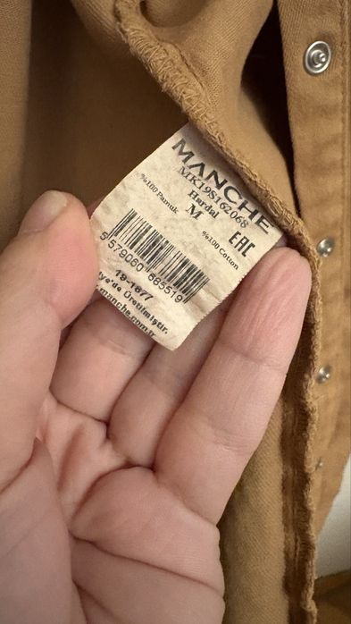 Дълга дамска риза с птица р-р М