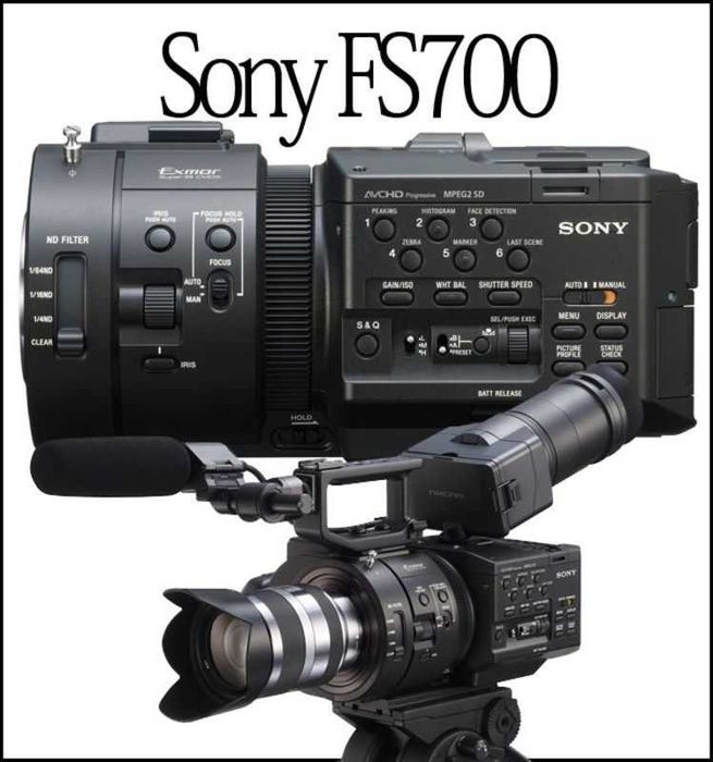 Кино камера Sony NEX FS700 E Super 35 Camcorder