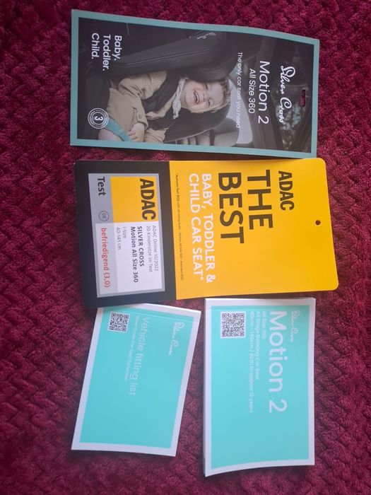 Scaun auto rotativ 360 Silver Cross Motion 2 All Size Space