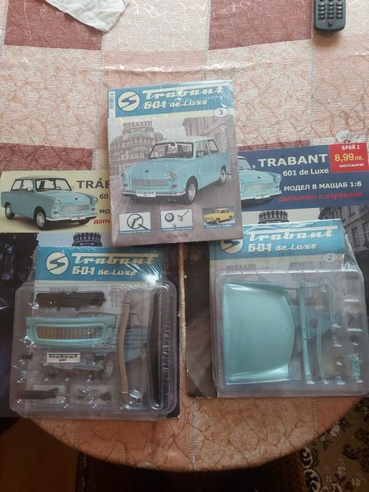 Макет трабантче първите 4 части