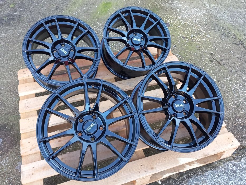 18"O.Z 5x112 Vw Audi Škoda Seat Mercedes 8Ж ет40 Piano Black Чисто Нов