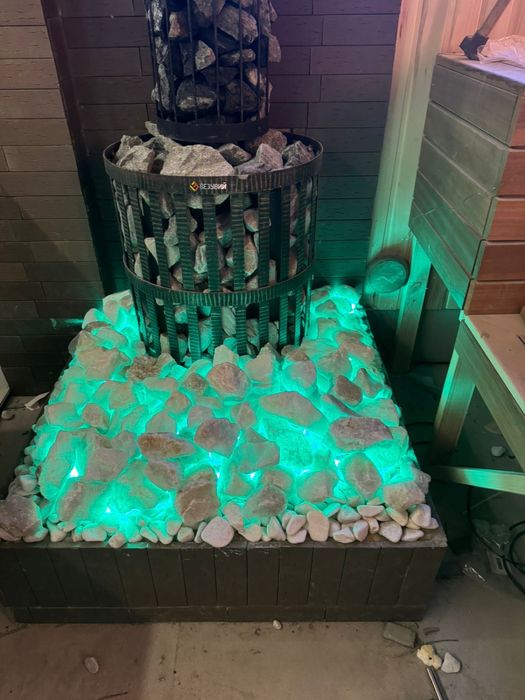 Установка печей для бани