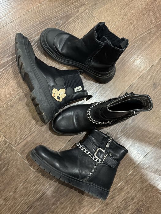 Осенние сапоги 33р на девочку Зара