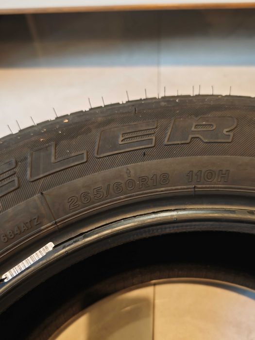 5 бр. чисто нови гуми Bridgestone Dueler H/T 265/60R18