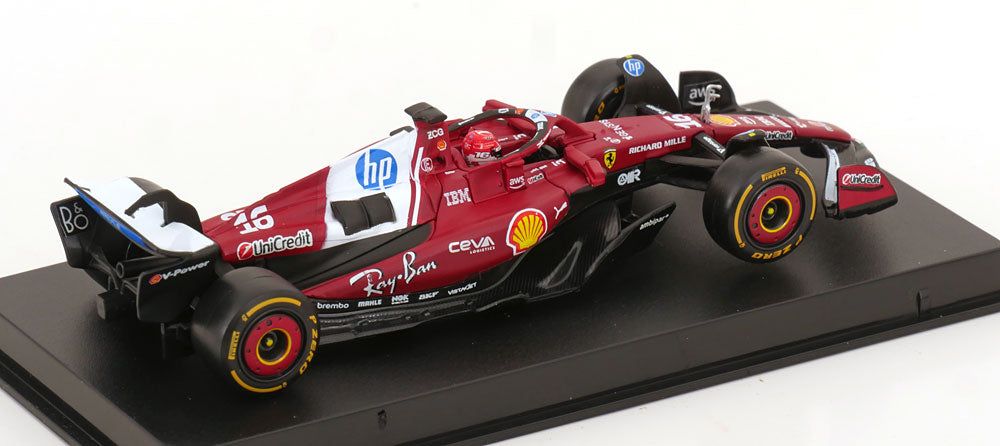 Macheta Ferrari SF-25 No.16 C. Leclerc (2025) 1:43 Bburago Signature