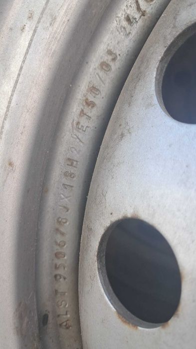 Vand jante tabla 5x118 195/75 R16 Renault Trafic Nissan Primastar Opel Vivaro