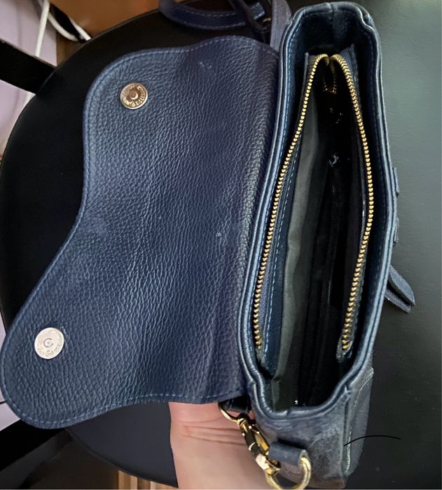 Италианска кожена чанта