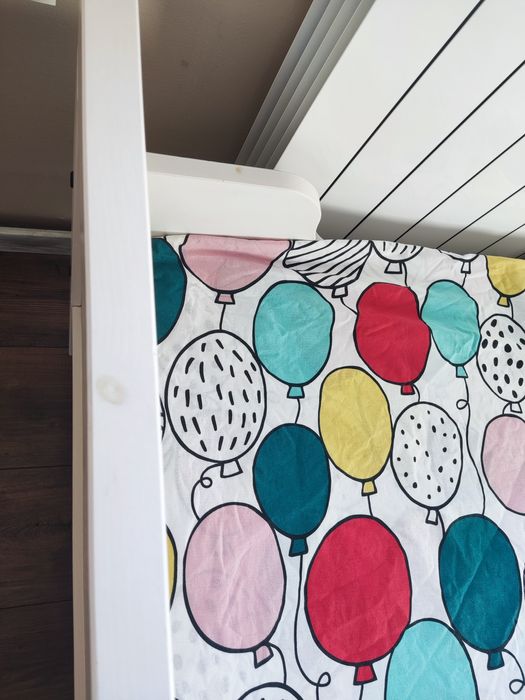 Легло ikea sundvik с подматрачна рамка и матрак