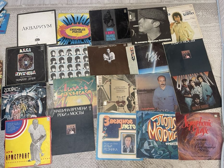 Виниловые пластинки коллекция