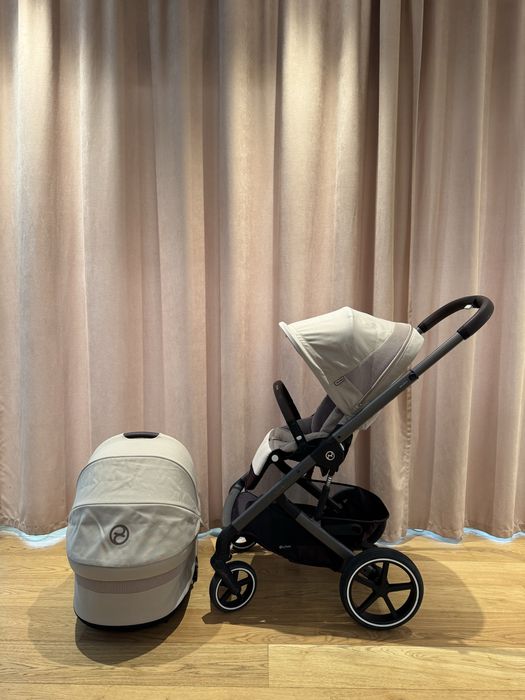 Carucior 2 in 1 Cybex Balios S Lux bej - cu landou