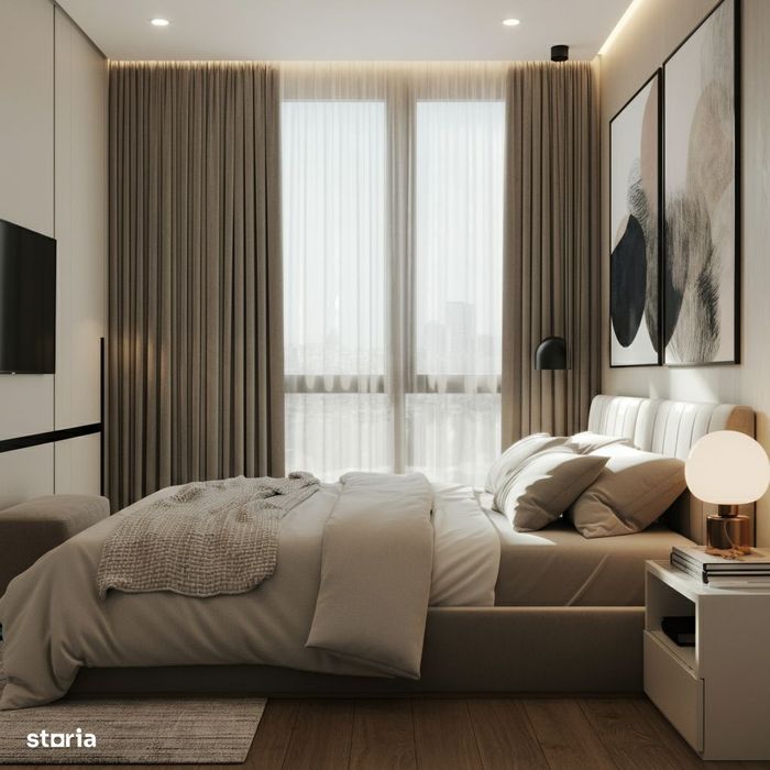 Apartament cu 3 camere, decomandat, terasa 14,4 mp,ansamblu cu piscina