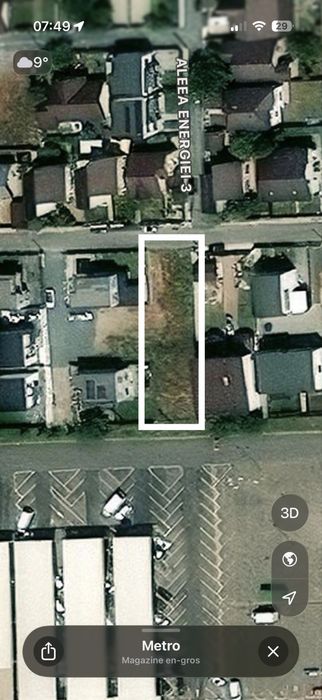 Teren de vanzare (600 m2) - zona Metro , Galati