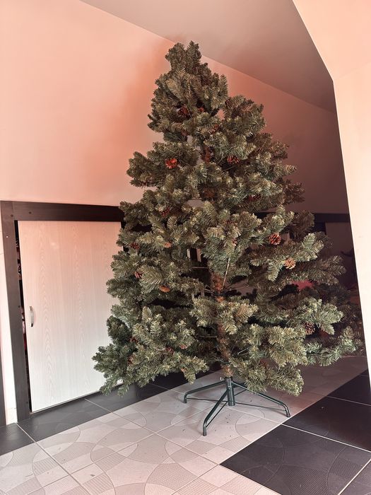 Brad artificial craciun 240 cm inaltime