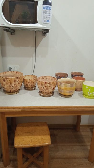 Продам цветочные горшки