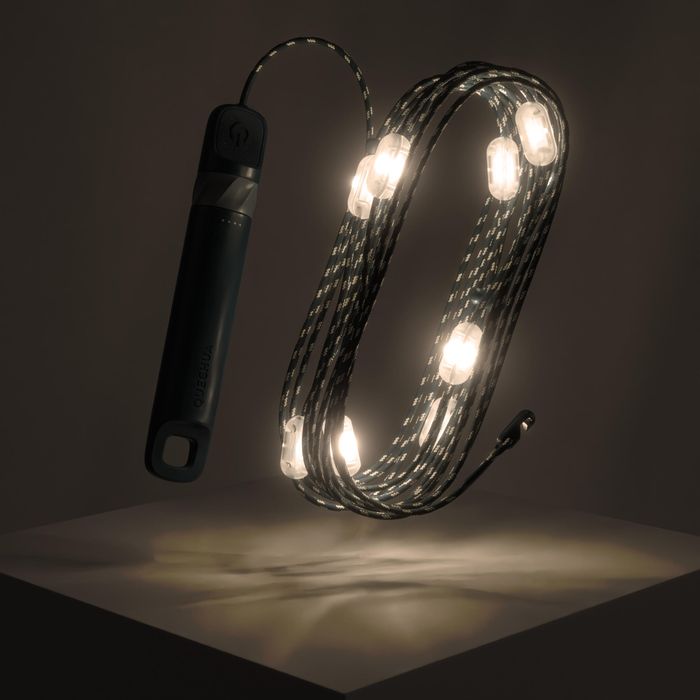 Ghirlandă reîncărcabilă de camping, 200 - produs resigilat Decathlon