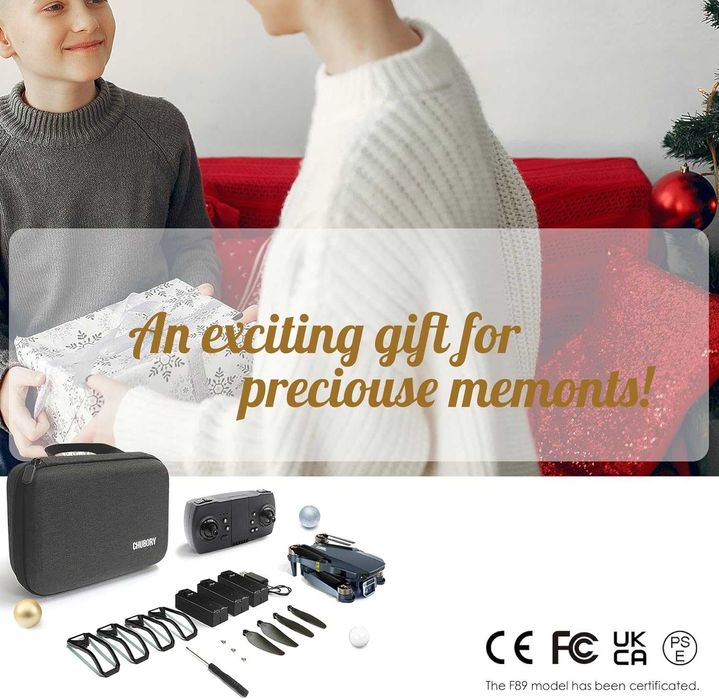 Дрон WiFi 4K HD камера CHUBORY F89