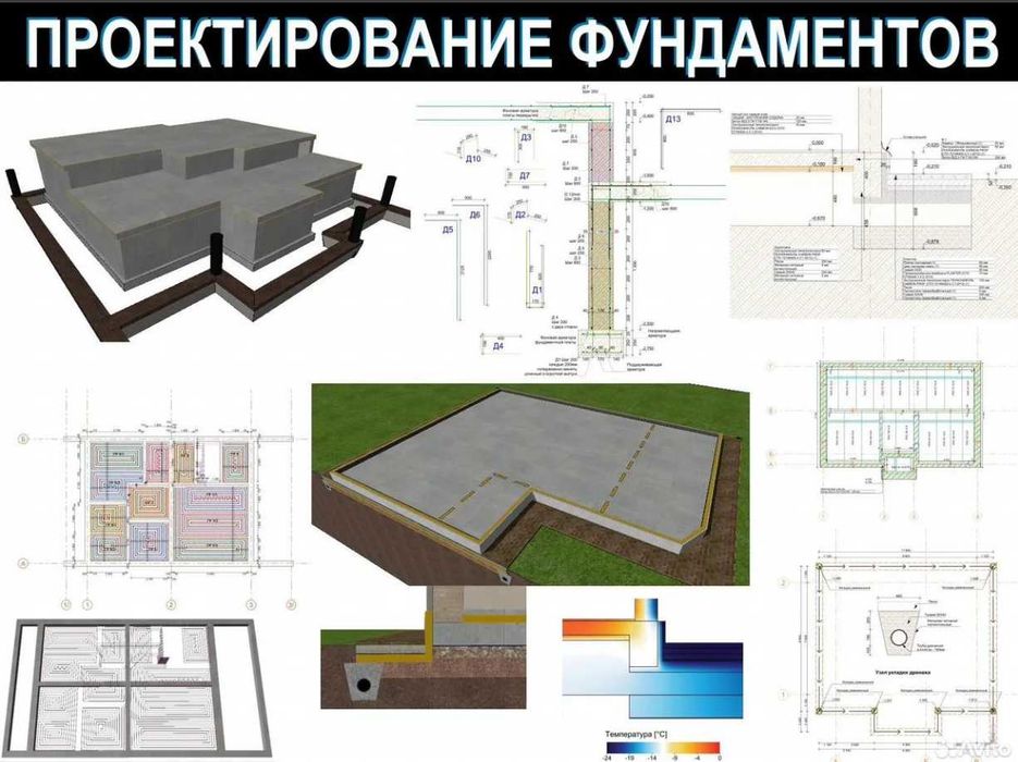 Проектирование фундаментов