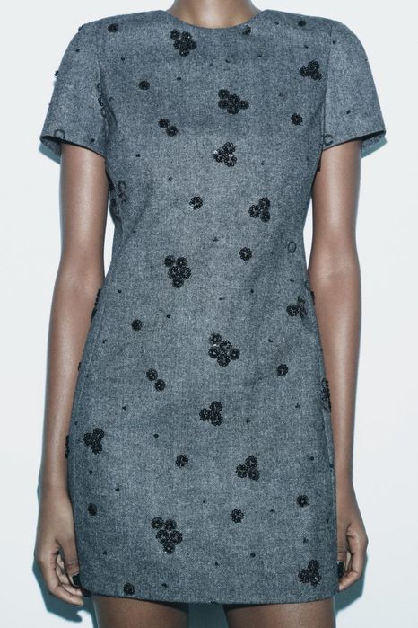 Зара платье короткое