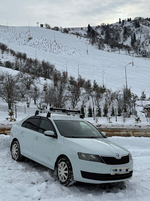 Рейлинги с креплением для лыж Skoda оригинал