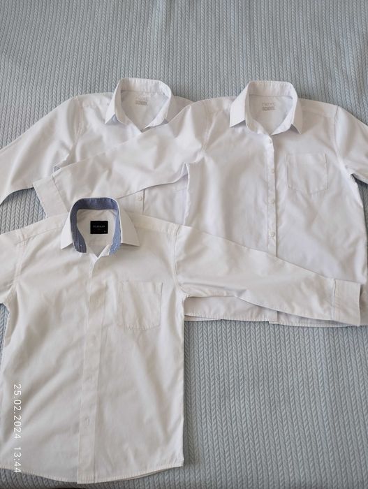 Школьные рубашки NEXT на 8 лет