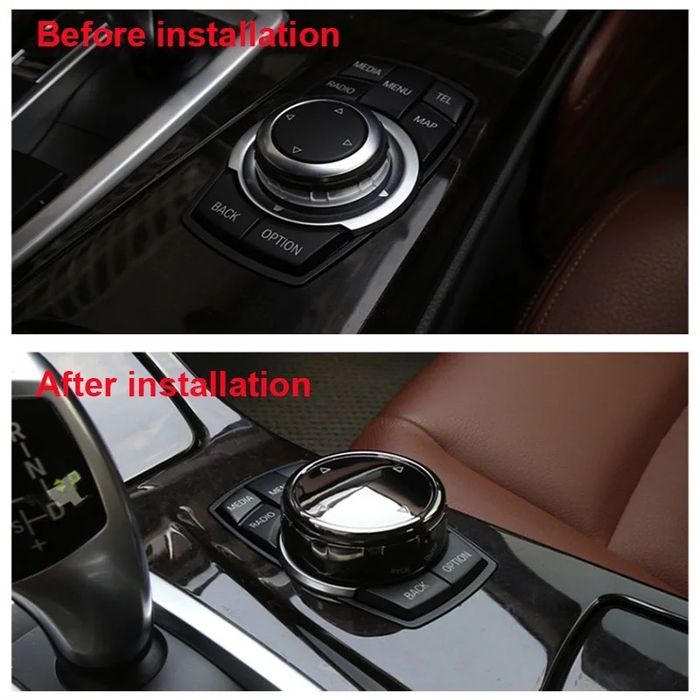 Buton scrol rotita Idrive ceramic Bmw seria 3 5 7 X1 X3 X5 X6 NBT,EVO