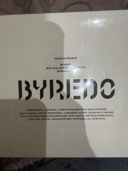 Духи byredo bal d afrique